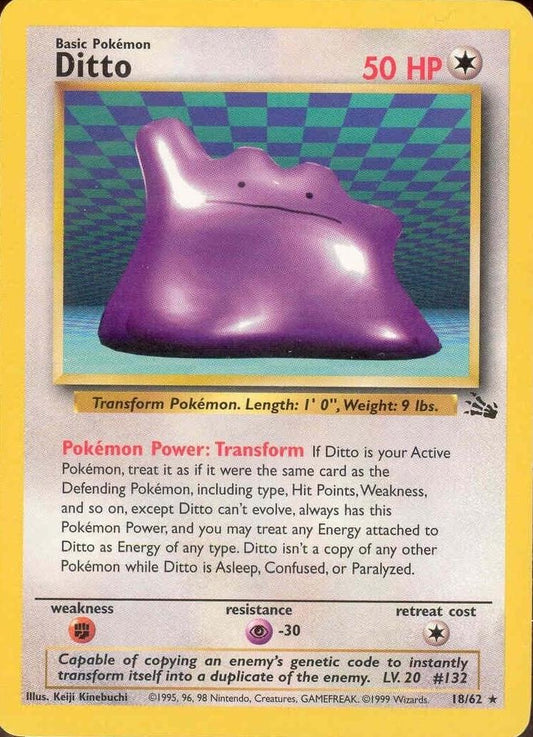 Ditto (18) 18/62 - Fossil Unlimited