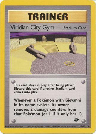 Viridian City Gym 123/132 - Gym Challenge Unlimited