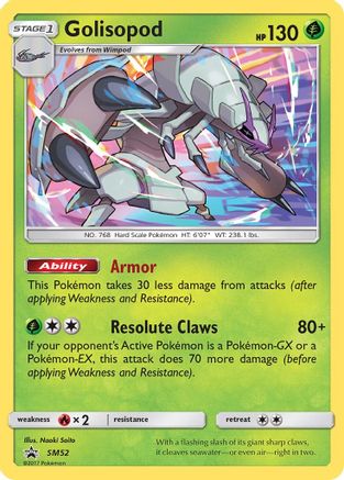 Golisopod - SM52 SM52/248 - SM Promos Holofoil