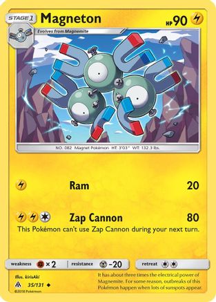 Magneton 35/131 - SM  Forbidden Light Reverse Holofoil