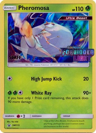 Pheromosa - SM115 (Prerelease) [Staff] SM115 - SM Promos Holofoil
