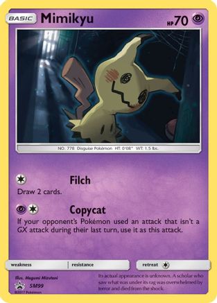 Mimikyu - SM99 SM99/248 - SM Promos Holofoil