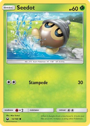 Seedot (12) 12/168 - SM  Celestial Storm