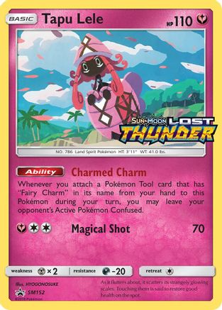 Tapu Lele - SM152 (Prerelease) SM152/248 - SM Promos Holofoil