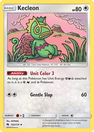 Kecleon (162) 162/214 - SM  Lost Thunder