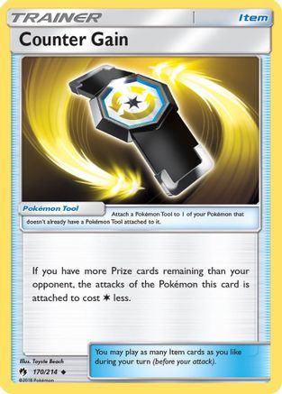Counter Gain 170/214 - SM  Lost Thunder Reverse Holofoil