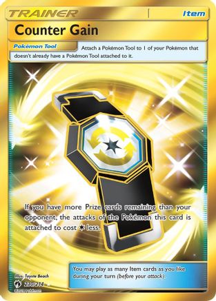 Counter Gain (Secret) 230/214 - SM  Lost Thunder Holofoil