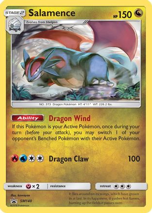 Salamence - SM140 SM140/248 - SM Promos Holofoil