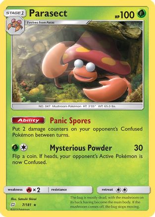 Parasect 7/181 - SM  Team Up