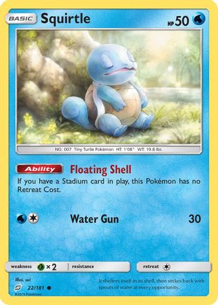 Squirtle (22) 22/181 - SM  Team Up