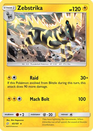 Zebstrika 45/181 - SM  Team Up