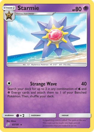Starmie 65/181 - SM  Team Up