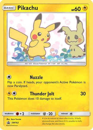 Pikachu - SM162 SM162/248 - SM Promos Holofoil