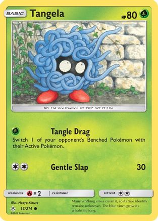 Tangela 16/214 - SM  Unbroken Bonds