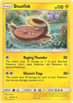 Stunfisk 56/214 - SM  Unbroken Bonds