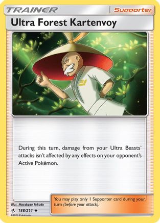 Ultra Forest Kartenvoy 188/214 - SM  Unbroken Bonds Reverse Holofoil