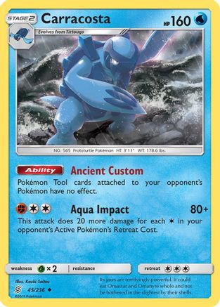 Carracosta 45/236 - SM  Unified Minds