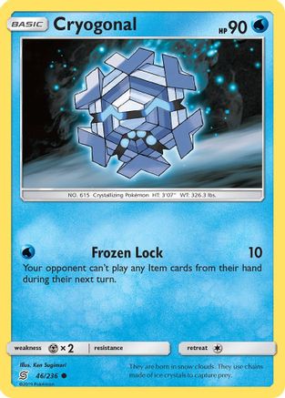 Cryogonal 46/236 - SM  Unified Minds Reverse Holofoil