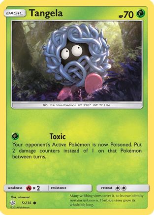 Tangela 5/236 - SM  Cosmic Eclipse