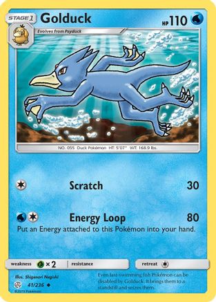 Golduck 41/236 - SM  Cosmic Eclipse