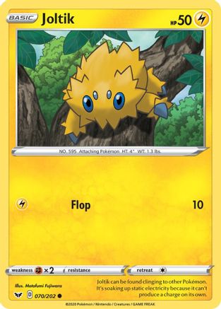 Joltik 70/202 - SWSH01 Sword & Shield Base Set