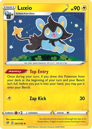 Luxio 61/192 - SWSH02 Rebel Clash
