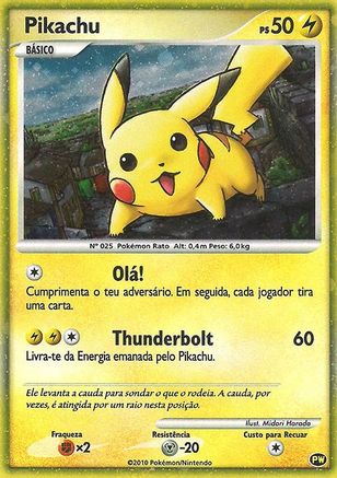 Pikachu (Portuguese) PW - Pikachu World Collection Promos Holofoil