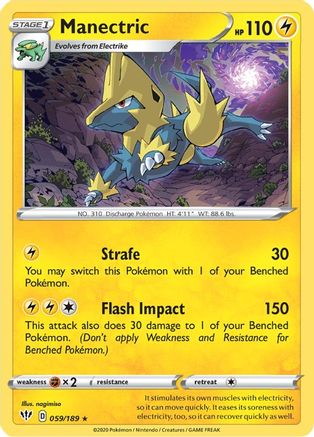 Manectric 59/189 - SWSH03 Darkness Ablaze