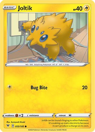 Joltik 55/185 - SWSH04 Vivid Voltage