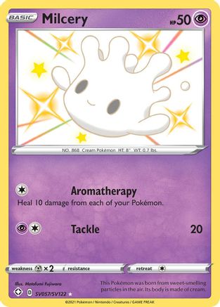 Milcery SV057/122 - Shining Fates Shiny Vault Holofoil