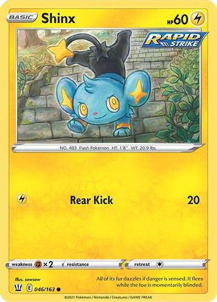 Shinx 46/163 - SWSH05 Battle Styles