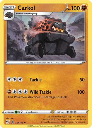 Carkol 79/163 - SWSH05 Battle Styles