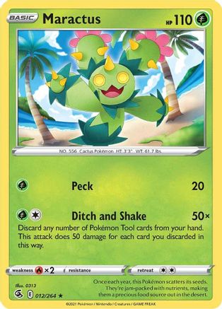 Maractus 12/264 - SWSH08 Fusion Strike