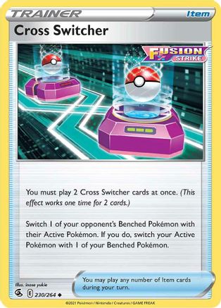 Cross Switcher 230/264 - SWSH08 Fusion Strike