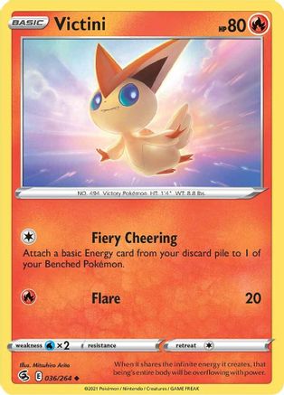 Victini 36/264 - SWSH08 Fusion Strike
