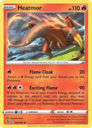 Heatmor 41/264 - SWSH08 Fusion Strike