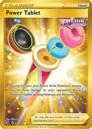 Power Tablet (Secret) 281/264 - SWSH08 Fusion Strike Holofoil