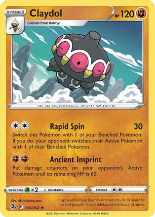 Claydol 145/264 - SWSH08 Fusion Strike