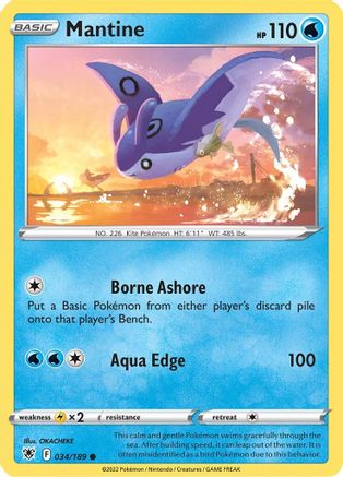 Mantine 34/189 - SWSH10 Astral Radiance