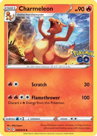 Charmeleon 9/78 - Pokemon GO