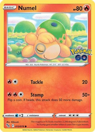 Numel 13/78 - Pokemon GO