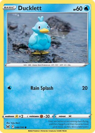 Ducklett 46/196 - SWSH11 Lost Origin