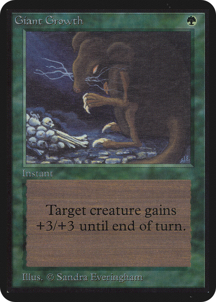 Giant Growth (LEA-) - Limited Edition Alpha