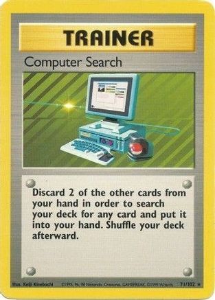 Computer Search 71/102 - Base Set