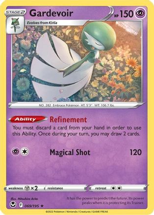 Gardevoir 69/195 - SWSH12 Silver Tempest Reverse Holofoil