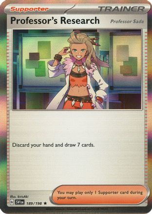 Professor's Research - 189/198 189 - SV01 Scarlet & Violet Base Set
