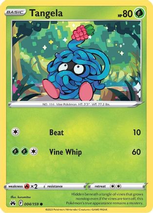 Tangela 4/159 - Crown Zenith