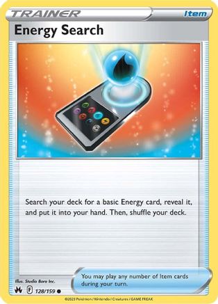 Energy Search 128/159 - Crown Zenith