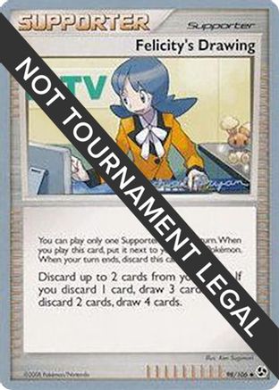 Felicity's Drawing - 2010 (Mychael Bryan) 98 - World Championship Decks