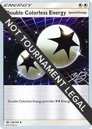Double Colorless Energy - 2017 (Zachary Bokhari) 136 - World Championship Decks
